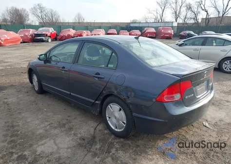 2006 Honda Civic Hybrid z USA, uszkodzony, nr VIN JHMFA36296S022902
